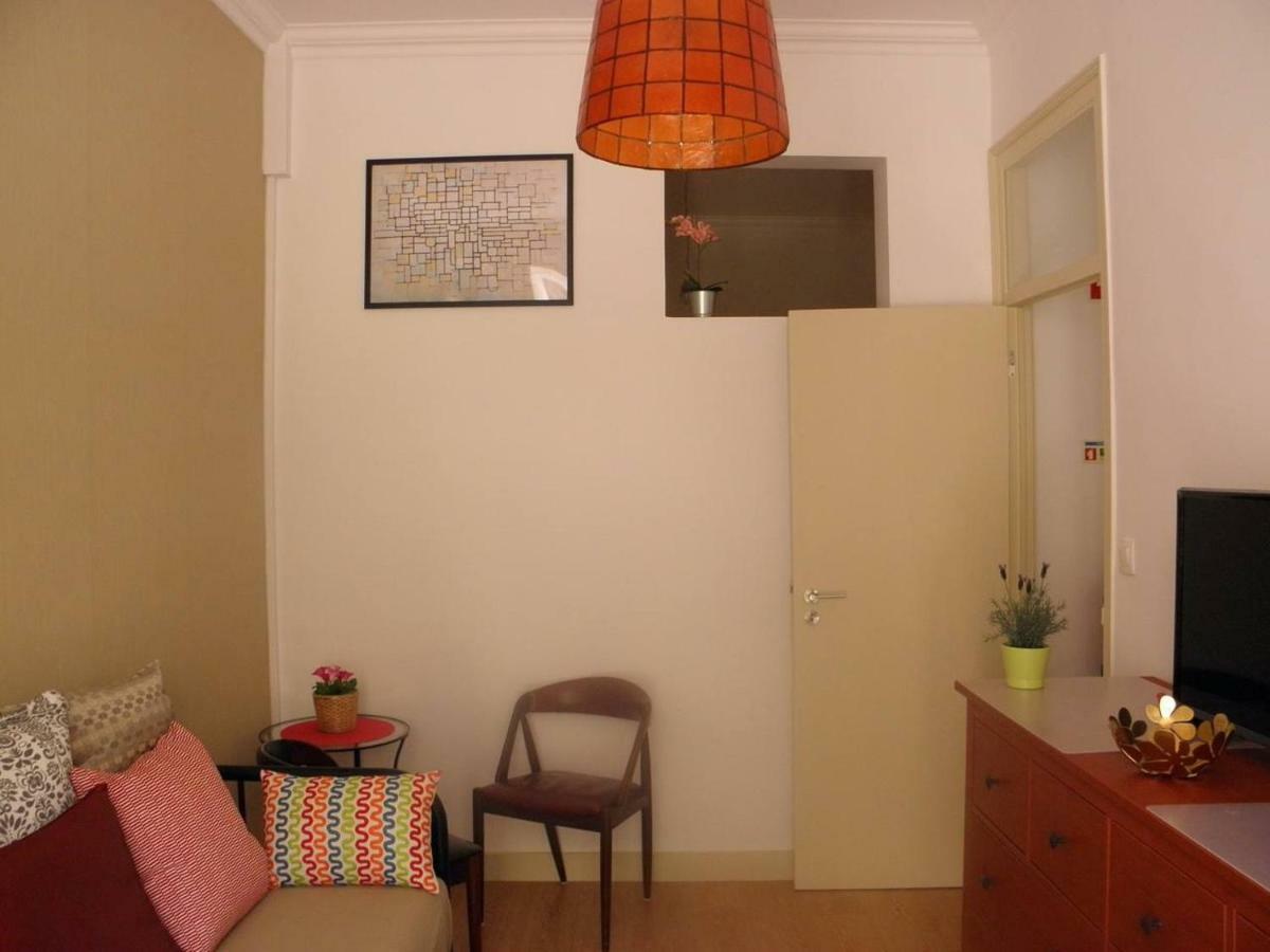 Sunny Orange Garden Apartment In Central Lisbon Bagian luar foto
