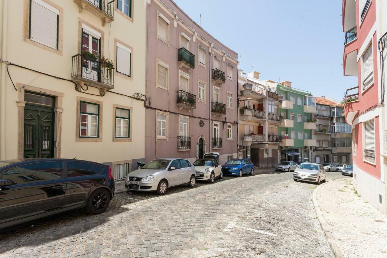 Sunny Orange Garden Apartment In Central Lisbon Bagian luar foto